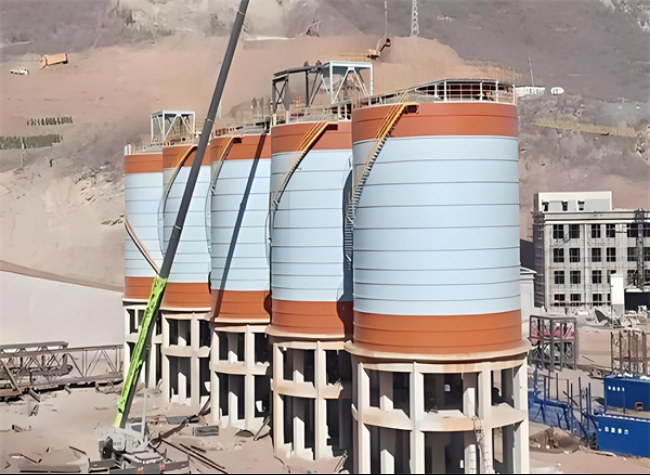 鸡西高架钢板仓